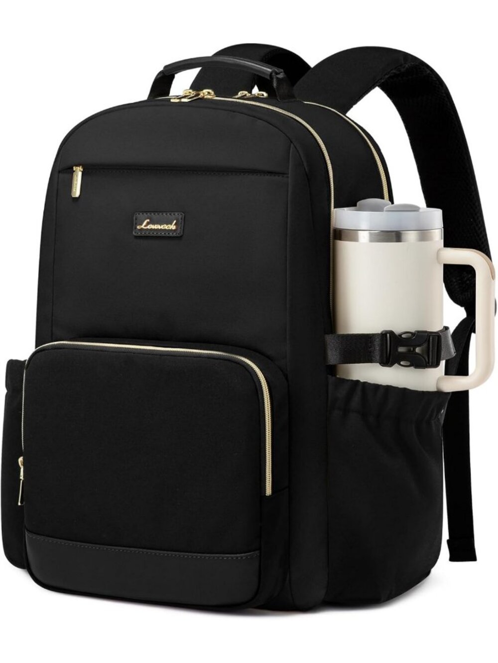Stylish Waterproof Laptop Backpack for Women, 15.6" Large Capacity Travel Bag